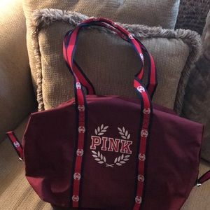 Pink Victoria Secret Tote Bag